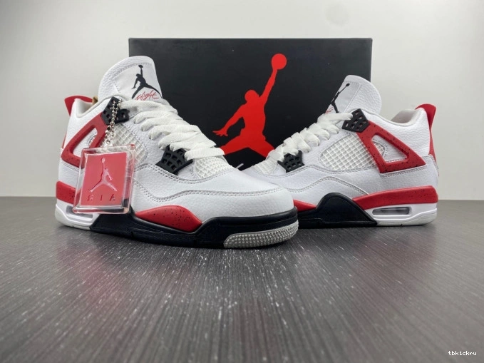Rep TBK Air Red DH6927-161 4 Jordan Cement 0819